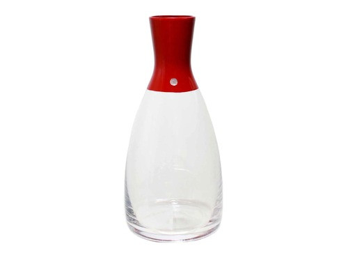 DEN Sake Bottle Made of Glass Coated with Japanese Lacquer