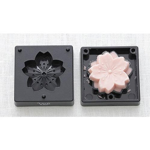 Wagashi Japanese Sweets Mold Neri-kiri, Flower