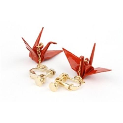Origami Paper Cranes Ear Clip