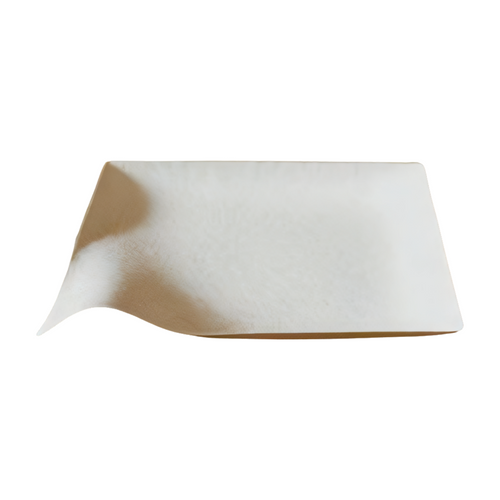 WASARA Rectangular Plate KAKU - Extra Large 24.6 x 24.6cm, Biodegradable