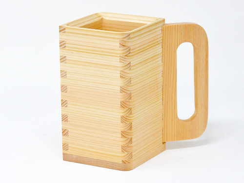 Masuya Hinoki Masu Style Mug for Hot and Cold Drinks