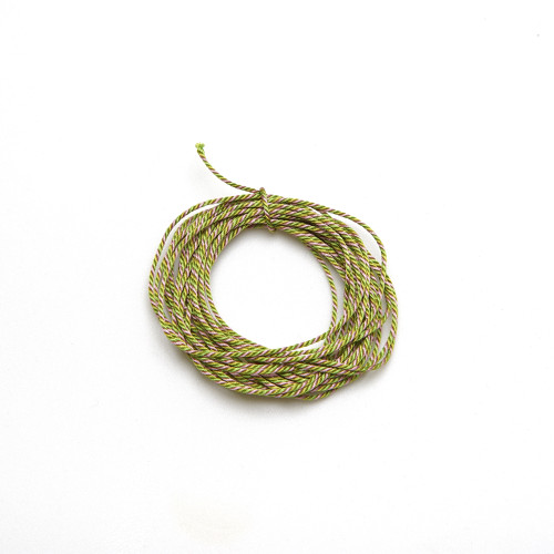Kumihimo Silk Cord Braiding Supply "KUMIHIMONOIRO" Mitsuyori String No.13 (1mm x 3m)