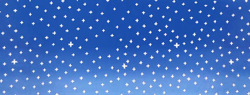 Rienzome Tenugui Cloth with a Starry Night (229)