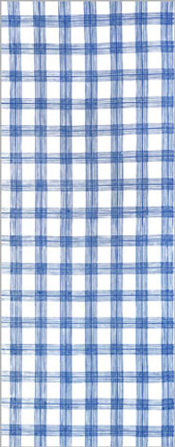 Tenugui with Baby Blue Check Pattern (239)