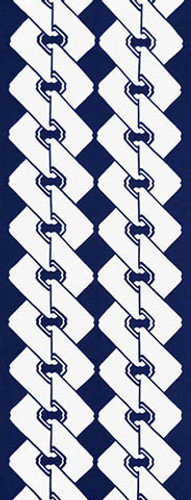 Rienzome Tenugui Cloth with Yoshiwara Chains Pattern (706)