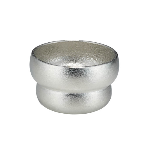 100% Tin Sake Cup "Two Circles"