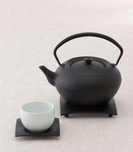 Chushin Kobo Colorful Cast Iron Teapot S Black