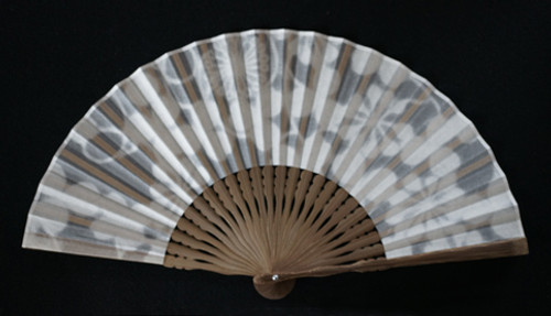 IEDA Mino Washi Handmade Folding Hand Fan - Clovers