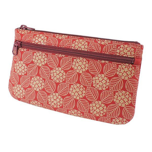 INDENYA Adorable Pouch 4407 Hortensia, White on Red