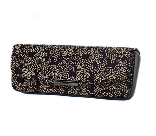 INDENYA Hard Shell Glasses Case 4210, Grapes White on Purple