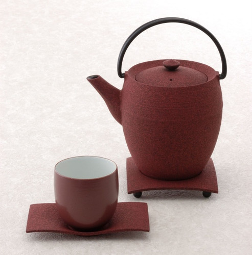 Chushin Kobo Colorful Cast Iron Teapot "Marudzutsu" S