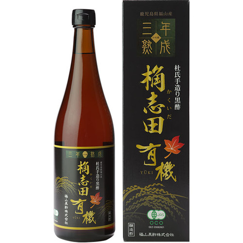 Kakuida Organic, 3-Years Matured Black Vinegar, 720ml