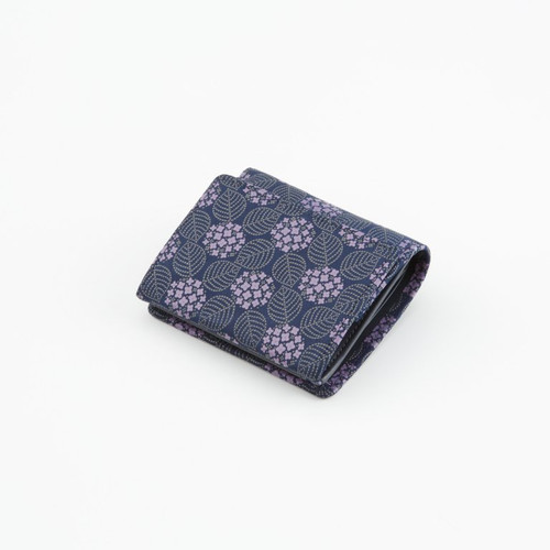 INDENYA Leather Ladies Wallet "MISONO", purple Hortensia