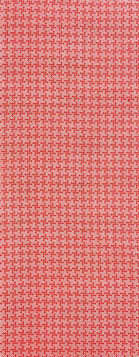Rienzome Tenugui Cloth with Red Hasuichi Matsu Pattern (T-110)