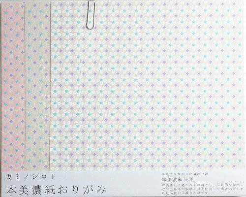 IEDA Mino Washi Handmade Paper Origami, Sakura