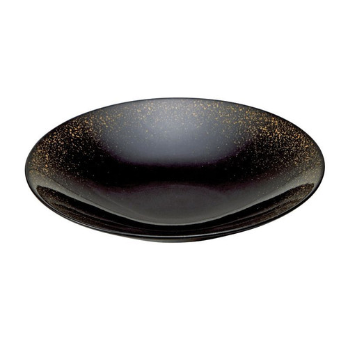 MARUKATSU Porcelain "TEN-KUU" Starry Sky Bowl, Black