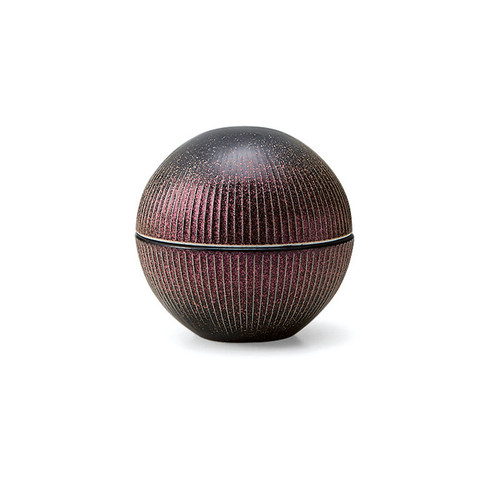 MARUKATSU Porcelain "GINGA", Round Steam Bowl Purple