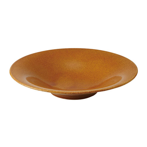 MARUKATSU Porcelain "EARTH" Soupl Bowl, Brown
