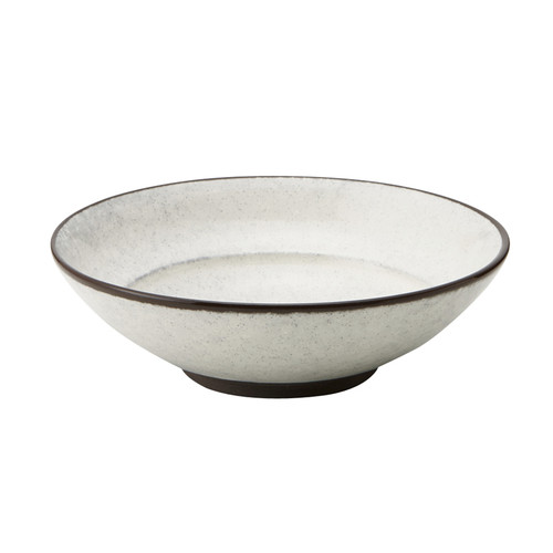 MARUKATSU Porcelain "WAN-GURI" Big Bowl, White