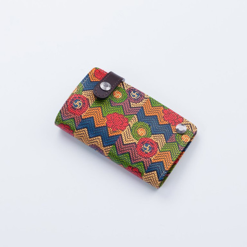 INDENYA SARASA Credit Card Holder 2521, Tomoe Pattern