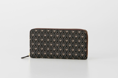 SHIRABE Collection Long Wallet with a Zipper 2317