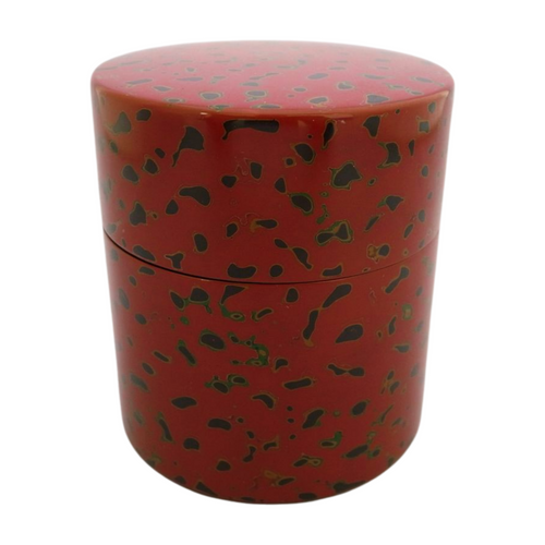Tsugaru Lacquer Tea Container KARANURI
RED