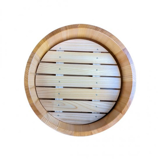 Kiso Sawara Cypress Wooden Tub for Sushi and Noodles