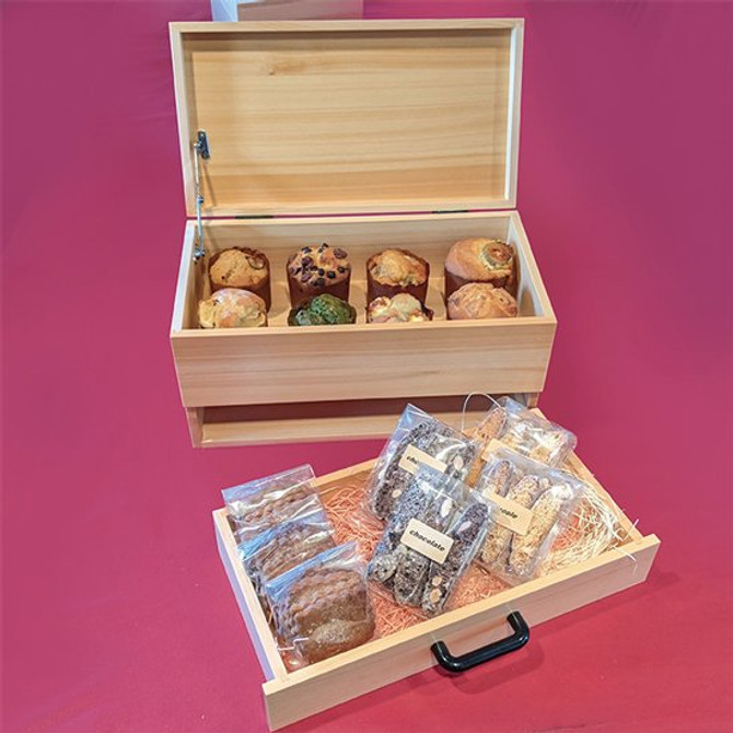 Kiso Wooden Afternoon Tea Box