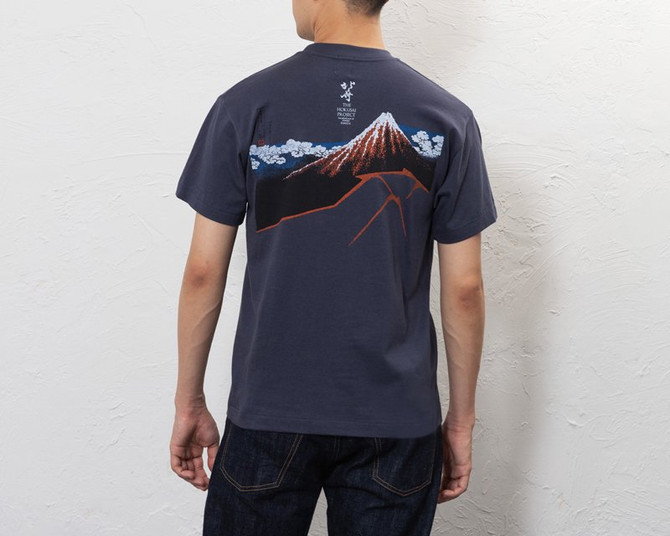 "Sanka Hakuu" Hokusai Collection T-shirt