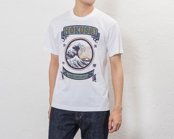 The Great Wave off Kanagawa t-shirt