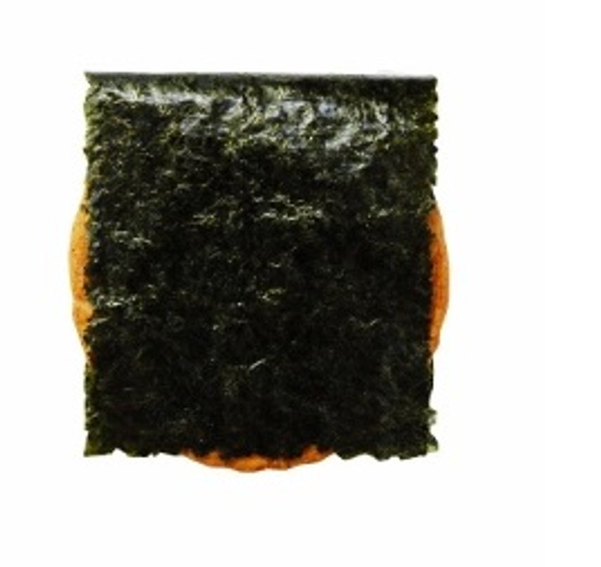 Souka Senbei 'Aonori Seaweed' from Matsuzaki, 4 large pcs.
