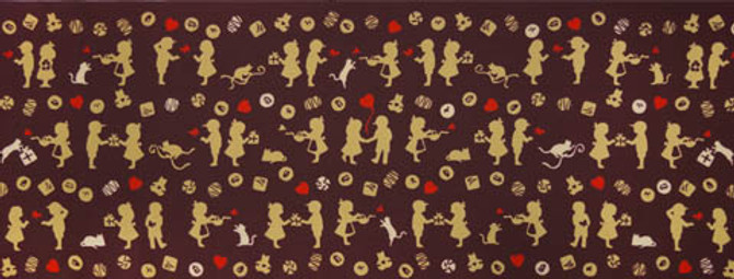 Rienzome Tenugui Cloth with Chocolate Lovers (1024)