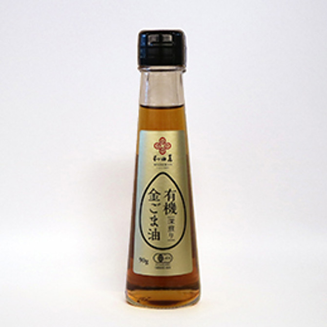 WADAMAN Organic Deep Roasted Gold Sesame Oil, 90g
