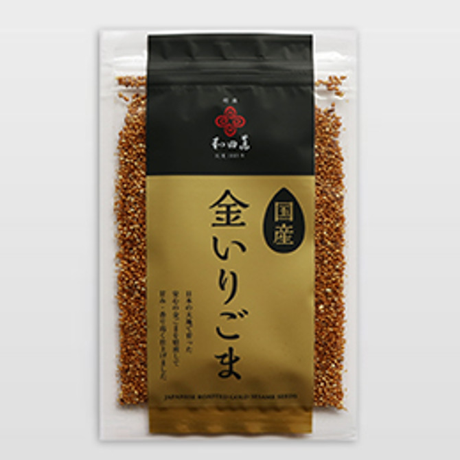 WADAMAN Roasted Japanese Golden Sesame seeds, 30g