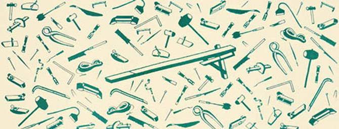 Tenugui with Carpenter Tools (723)