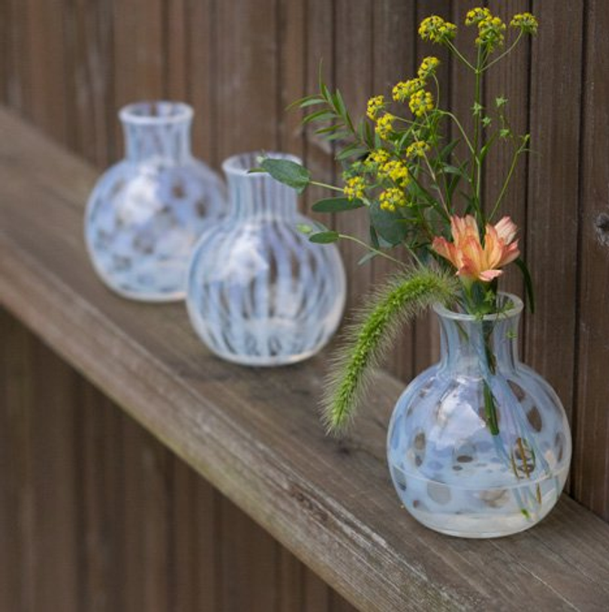 Mini Flower Vase, "TAISHO ROMAN"