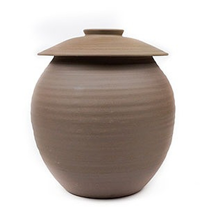 MARUKAWA Traditional Echizen Yaki Pot for Fermenting Miso, Pickles or Plum wine