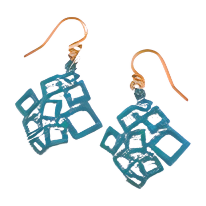 ORII Crafts M-series Earrings SQUARE