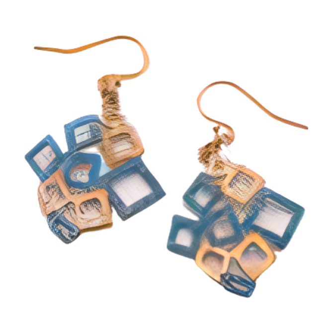 ORII Crafts M-series Earrings SQUARE