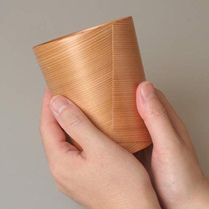 Kurikyu Odate Bentwood Award Winning Super Light Beer Cup