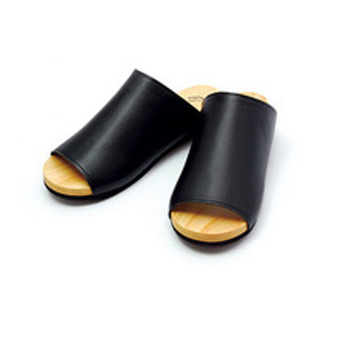 MIZUTORI Geta Flexible Japanese Sandal by DRILL DESIGN - Black (DO-04)