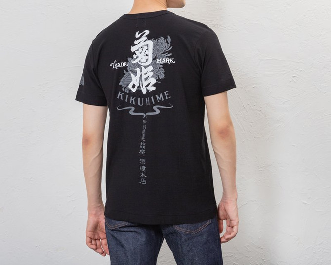 "KIKUHIME" Sake Brand Collection T-shirt