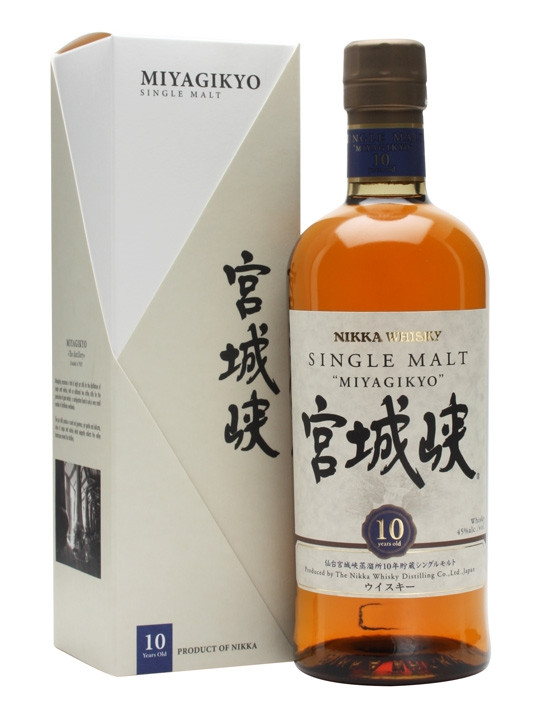 Single Malt Miyagikyo 10 Year Old シングルモルト宮城峡10年