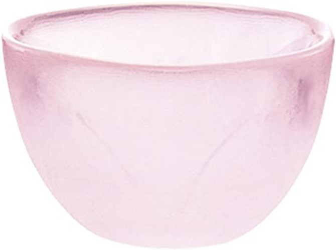 Hirota Glass Pink Sake Cup HANAHONOKA, 1pc. (HO-9N)