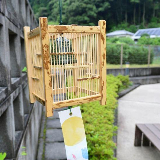 Miyabi Andon Bamboo Cage Windchime