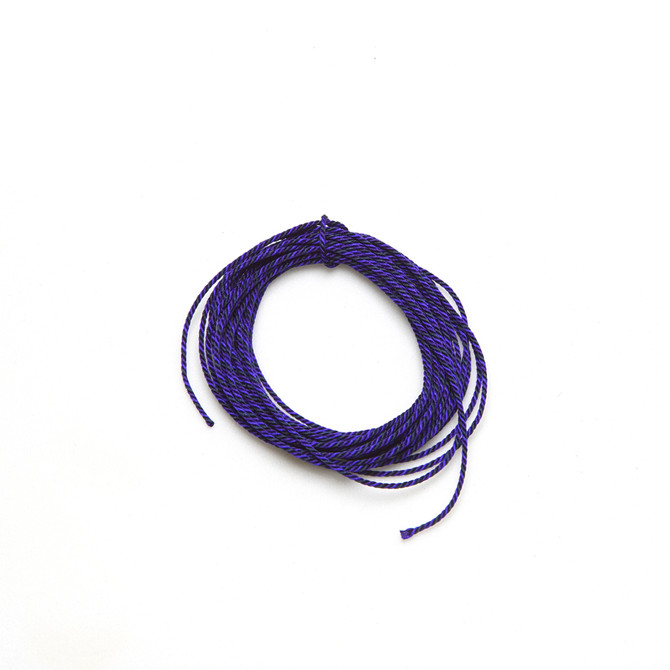 Kumihimo Silk Cord Braiding Supply "KUMIHIMONOIRO" Mitsuyori String No.7 (1mm x 3m)