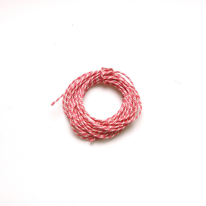 Kumihimo Silk Cord Braiding Supply "KUMIHIMONOIRO" Mitsuyori String No.11 (1mm x 3m)