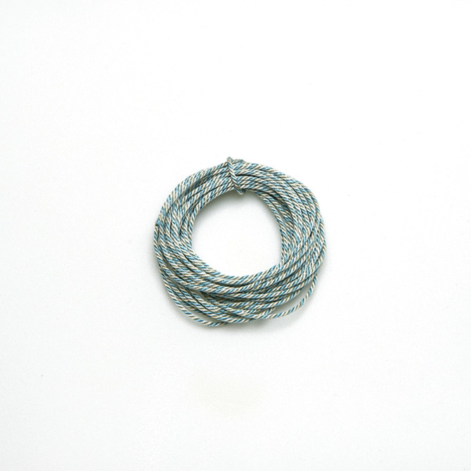 Kumihimo Silk Cord Braiding Supply "KUMIHIMONOIRO" Mitsuyori String No.12 (1mm x 3m)