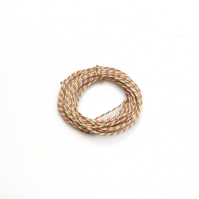 Kumihimo Silk Cord Braiding Supply "KUMIHIMONOIRO" Mitsuyori String No.27 (1mm x 3m)