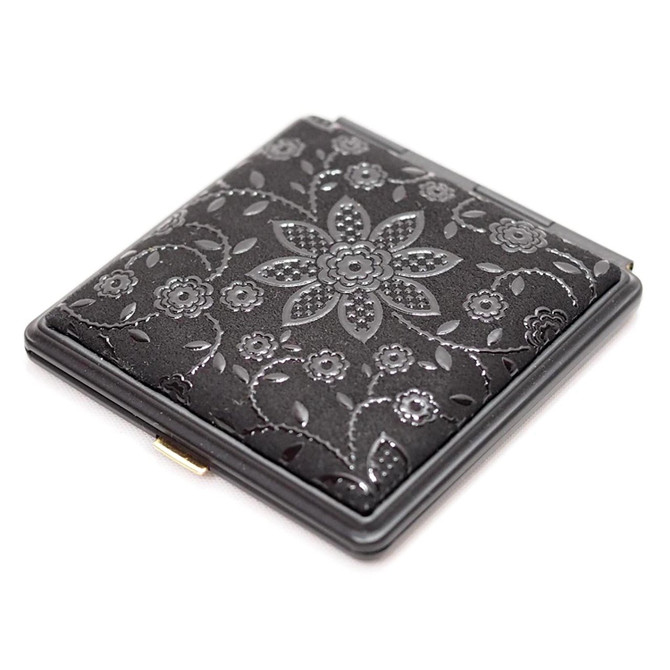 INDENYA Pocket Mirror 5015, Clematis Black on Black